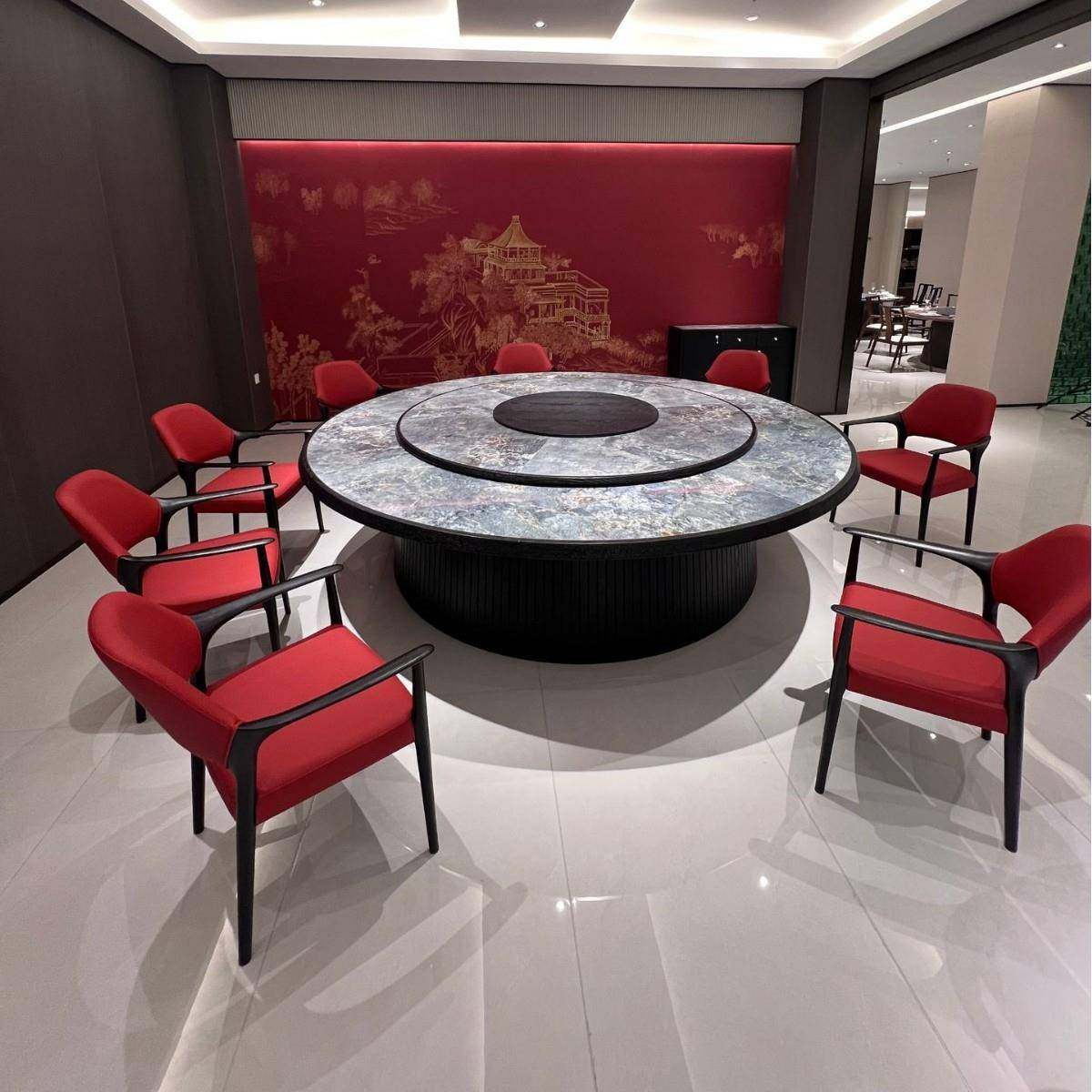一件批酒店餐桌大圆桌电动转盘饭店岩板餐桌电动大圆桌椅,纺织面料/辅料/配套,纺织机械配件,淘宝优惠券,粉丝福利购,淘宝优惠卷