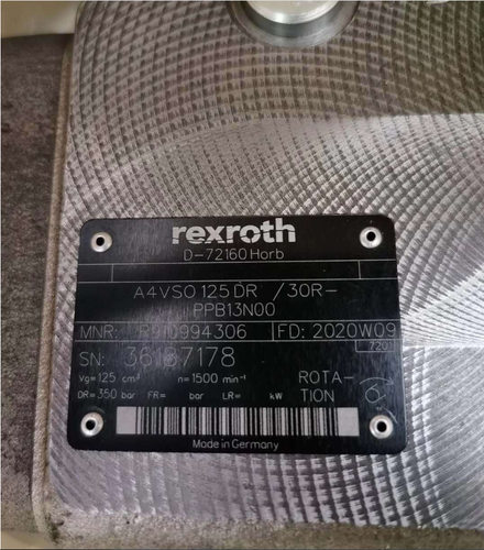 A4VSO125DR/30R-PPB13N00A4VSO250DR/30R-FPB13N00泵力士乐
