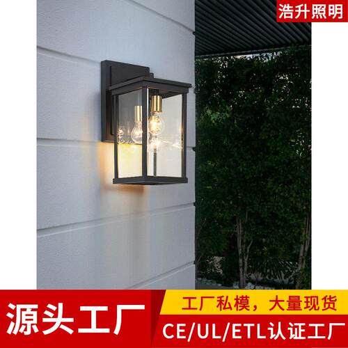 简约现户外防水壁灯小区农庄民宿别墅花园阳台大门庭院室外墙灯