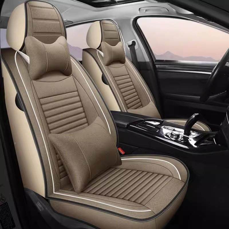 2023款汽埃安AIOuN YP ls新能源70 80汽车坐垫防滑加厚全广亚麻0-