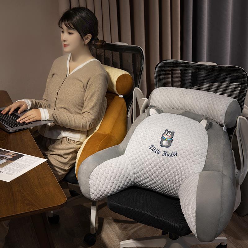 粉色床头靠垫软包护3024-331腰靠靠背孕妇沙发抱枕宿舍大床看上书