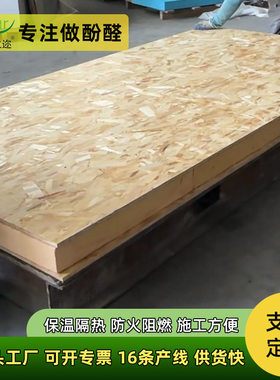 可定制模块化房屋结构绝缘板隔音防火OSB保温夹芯板建筑保温厂家