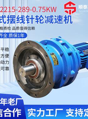 立式摆线针轮减速机 供应BLY2215-289-0.75KW减速机节能