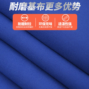 加厚耐磨帆布防水防晒篷布户外防雨布遮阳布宝蓝色大化有机硅帆布