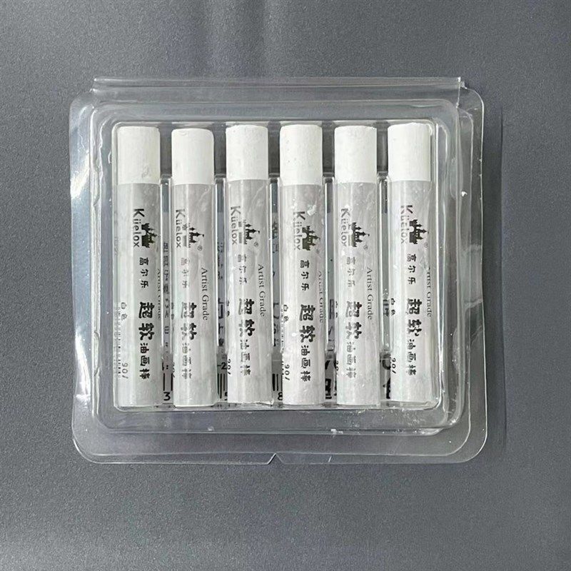 高尔乐油画棒补充装,黑色六只装,白色六只装