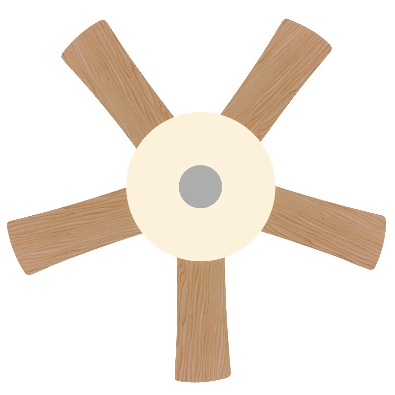 佑家带风扇吊灯的餐厅风扇灯吊扇灯客厅卧室北欧简约一体电扇灯