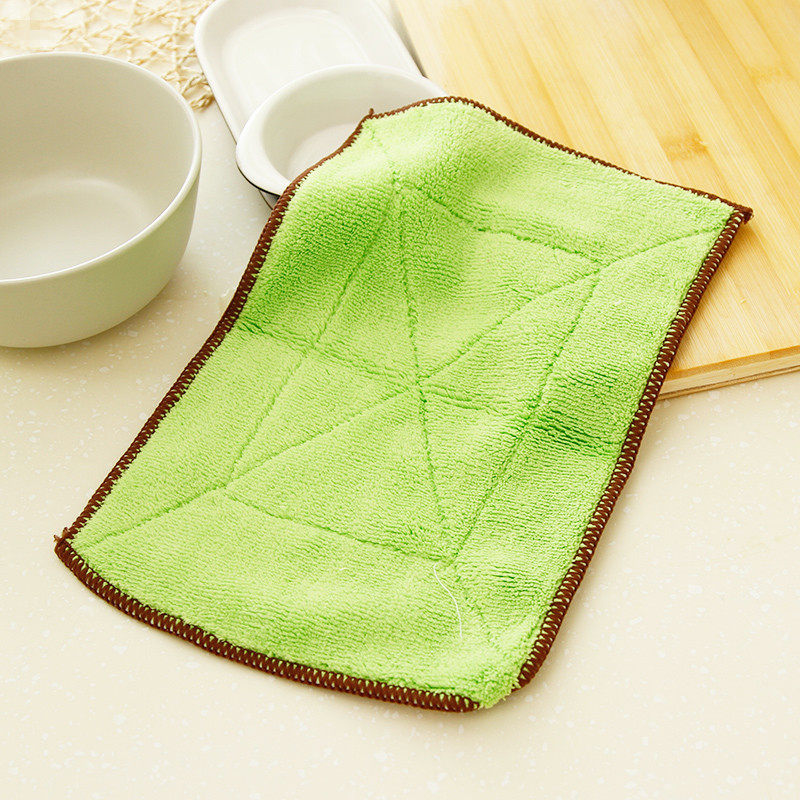 加厚不沾油吸水抹布百洁布清洁布厨房用品擦桌布家用清洁擦手巾