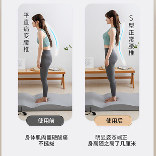 驼背床垫鼎妙护腰垫颈椎腰椎圆肩睡觉垫腰枕床上腰垫平躺侧睡矫正