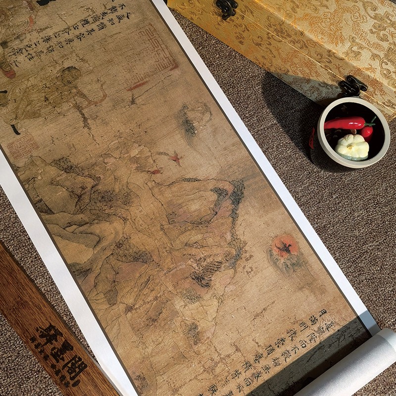 东晋顾恺之女史箴图国画仕女图古代人物画中式客厅装饰背景墙挂画
