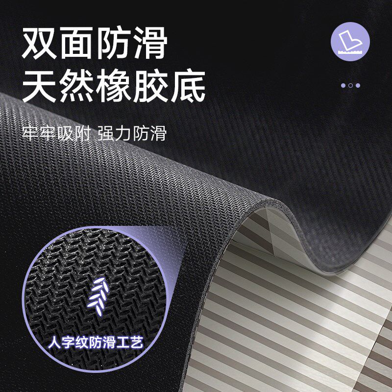 大江厨房地垫高端长条专用垫子可擦免洗脚垫家用防水防滑防油地毯