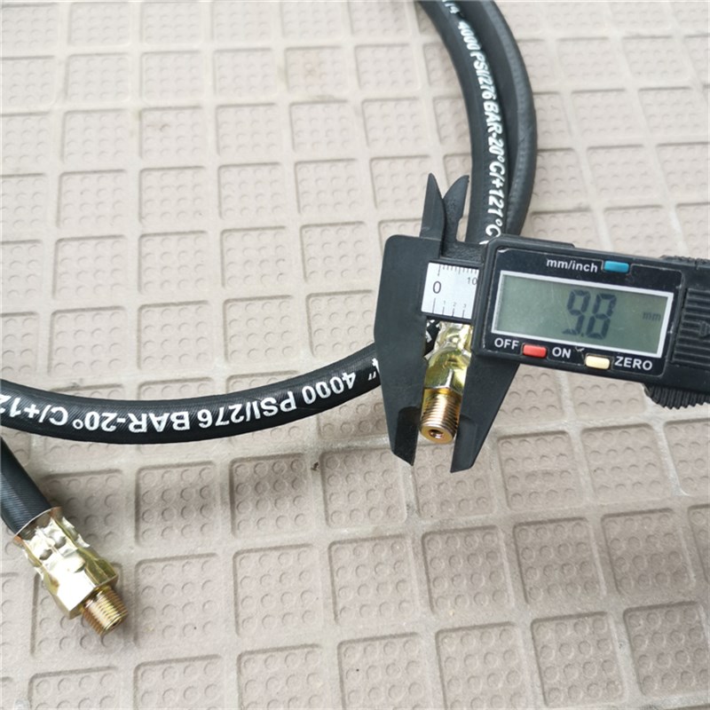 钢丝管黄油枪管软管耐高压加长防爆钢丝软管手动气动电动枪通用管