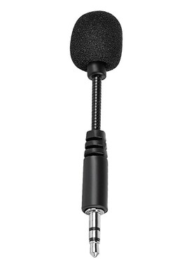 3.5mm单指向低阻抗单反相机DV迷你麦克风发射器收声游戏直播耳机