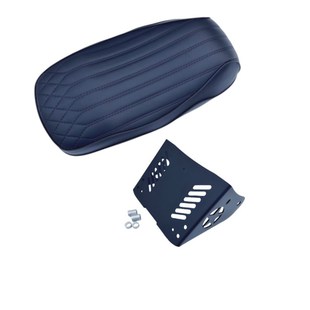 适用于深远T90一代二代一体坐垫电动车改装配件防水前座垫短尾架