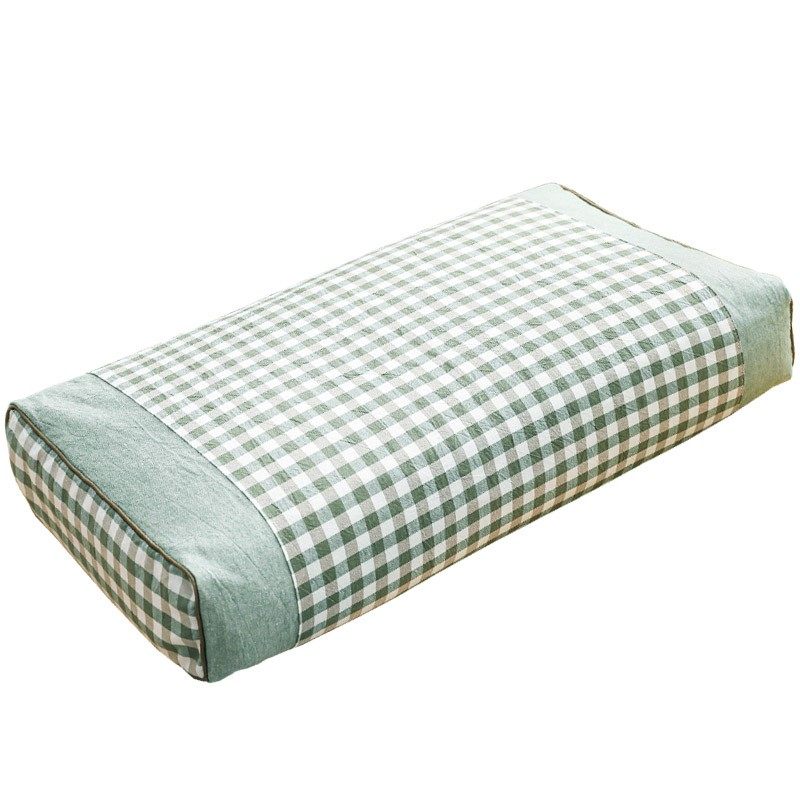 全荞麦枕荞皮高枕头大人护颈椎枕学生成人单人硬枕芯睡眠家用方枕