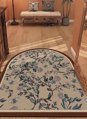 免洗皮革入户门地垫进门门口家用防水防滑脚垫可擦洗pvc裁剪地毯