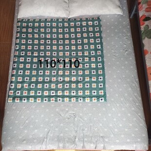 可洗小褥子双人老式被褥纯棉小被子可铺底可盖睡觉半截床褥垫棉花