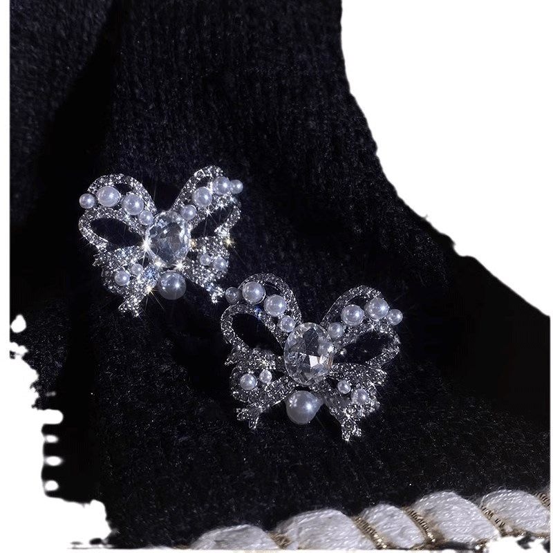 srrmhyn又仙又欲!满钻蝴蝶耳骨夹女无耳洞耳饰高级感轻奢耳环气,节庆用品/礼品,文化创意手环,淘宝优惠券,粉丝福利购,淘宝优惠卷