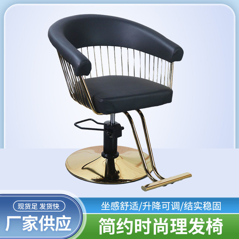 简约时尚理发椅发廊专用升降剪发椅高端剪发网红潮店烫染椅子
