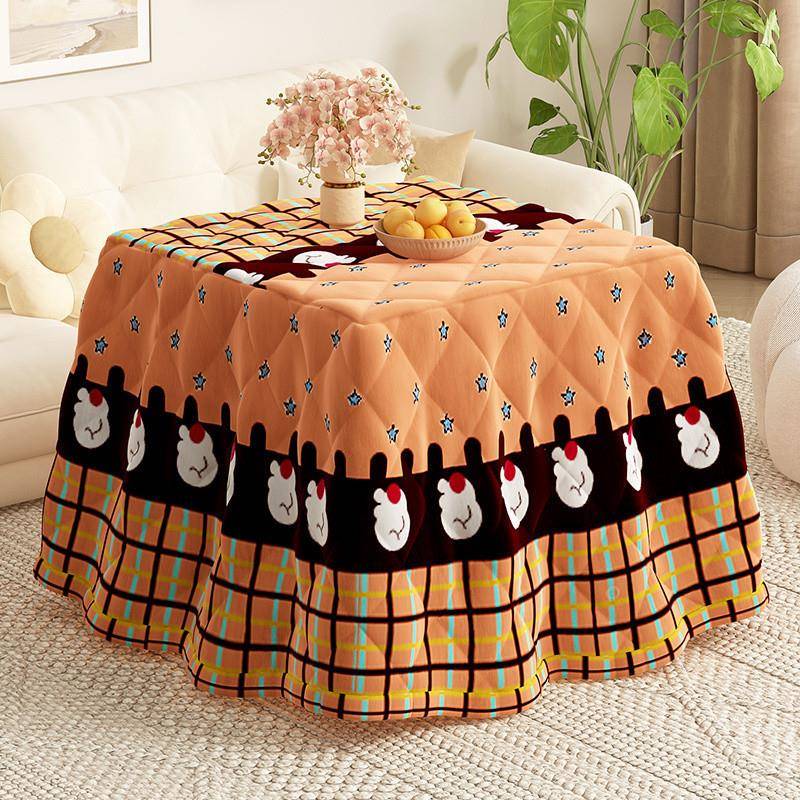 加厚烤加绒被子正方形新781取暖火炉家用电暖被桌罩冬款季电炉可