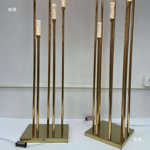 婚礼吊灯水黑金晶火柴路引件蜡烛火吊灯摆宴会婚ALtj#j#y礼苗堂道