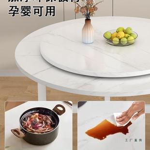 吃可折叠桌子餐式 桌家用户型圆形饭F979T96H桌子便携摆摊专用二人