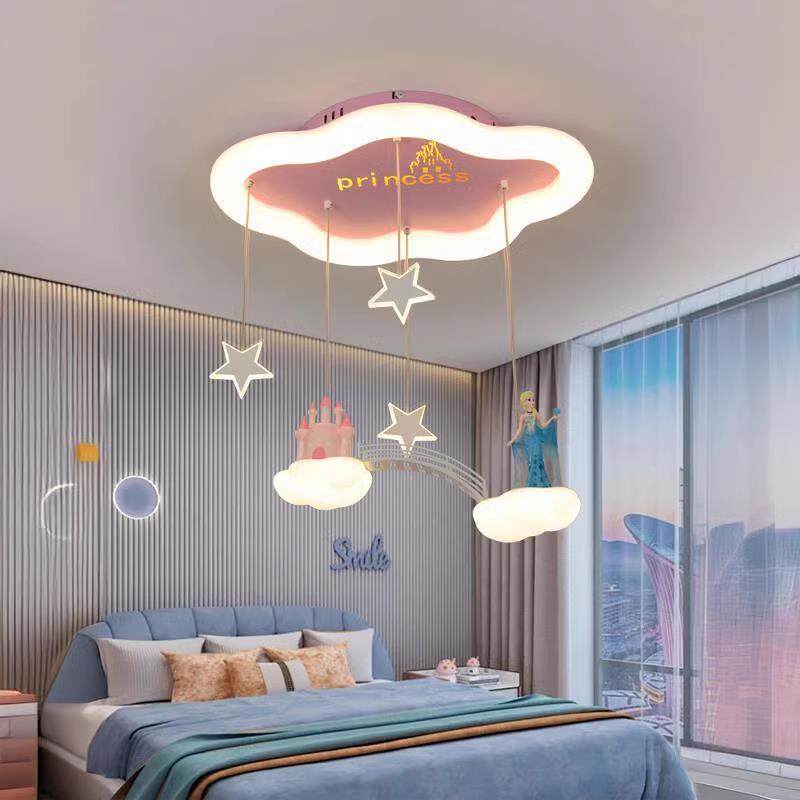 儿童房灯冰雪莎奇缘爱公主卧吸室灯卡通女孩房灯护511眼女灯童顶,家装灯饰光源,智能吊灯,淘宝优惠券,粉丝福利购,淘宝优惠卷