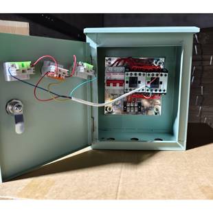 小搅拌机砂机开关盒电型器控制FOG箱倒顺开关盒380220V正反转v三