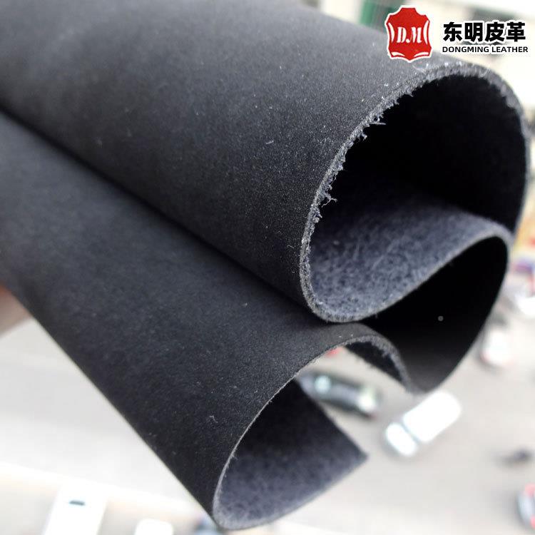 磨超纤皮料1.2mm绒感磨砂超纤皮革面494车内饰防滑汽改装皮砂料