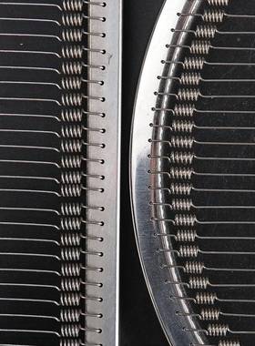 烧烧烤2网韩钢式圆形不锈簧丝烤网细钢丝商用炭弹火烤肉网烤网篦