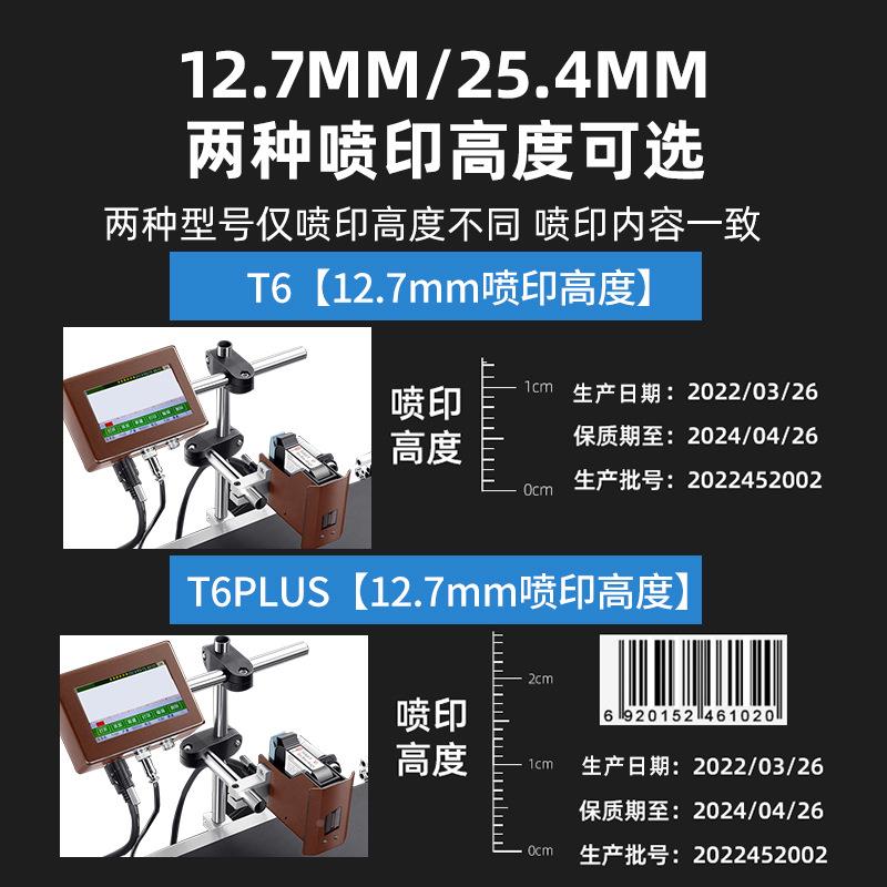 在线高喷HYC速流水线全码自动打生产日期机价格标签保质期商标打