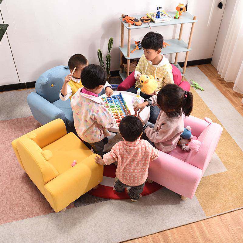 儿童沙发座椅单双人宝卡男女孩动物可园爱公主懒人幼儿宝小29079