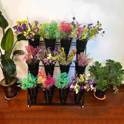 05202花架花桶架鲜花桶花架花鲜架店大号塑料桶花架桶架鲜花花桶