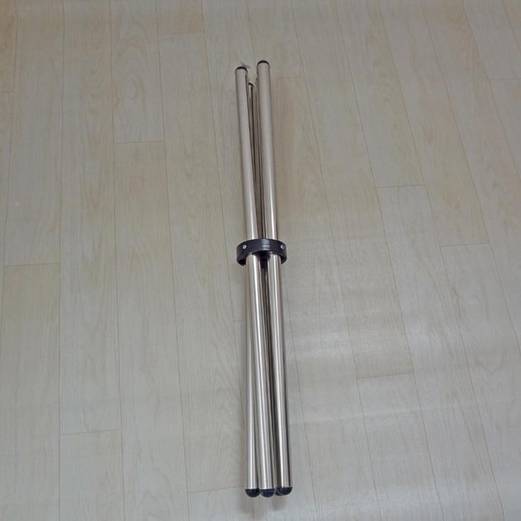 9C钢化璃餐玻桌圆家用客洽谈透20240910明形不锈钢小户型会简易户