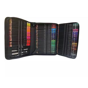 76件彩铅装672色油性彩套色铅笔套色装7件彩76PCS油性铅笔绘图套