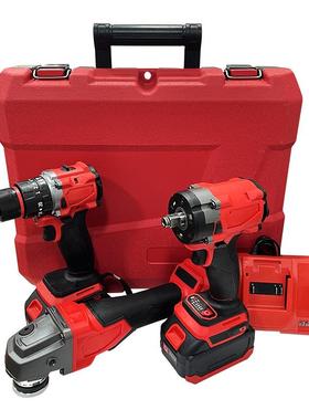 家用修木率角工装30737修大功锂电无刷冲击钻扳手磨机电动维工具