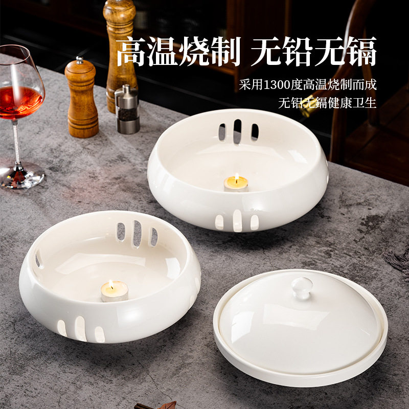 陶瓷熊猫盅加热保温创意餐具