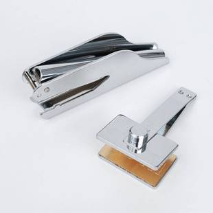 便携手钢印压花纹印章来图设计LGO台式广告压不锈钳钢刻方形手钳