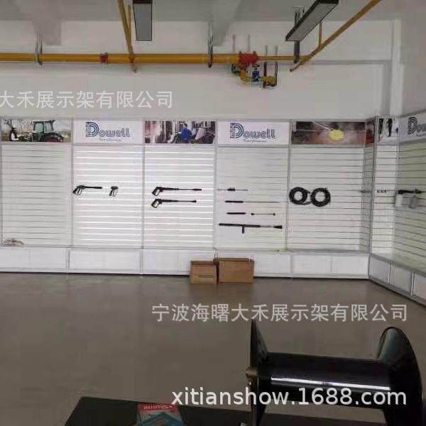 工厂样间展示架洁用具陈列品展DH-5172示柜清合金槽铝板货架万用