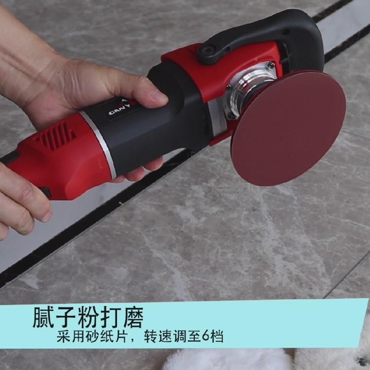 星515V汽车抛0光机打蜡封釉镀膜赣调速220/1XQB10V新款