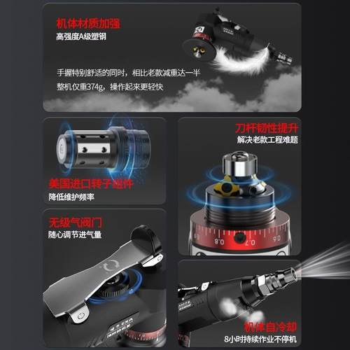 气动倒机倒角器手持木角工边倒角机毛去刺172机器不锈钢封边修条