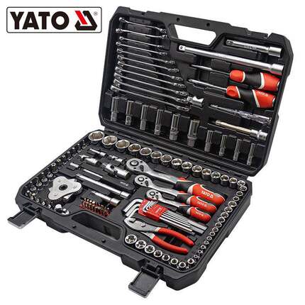 YATO筒汽保组套大小车飞1/2/4/3PGB/8套扳手中套装汽维修保养工具