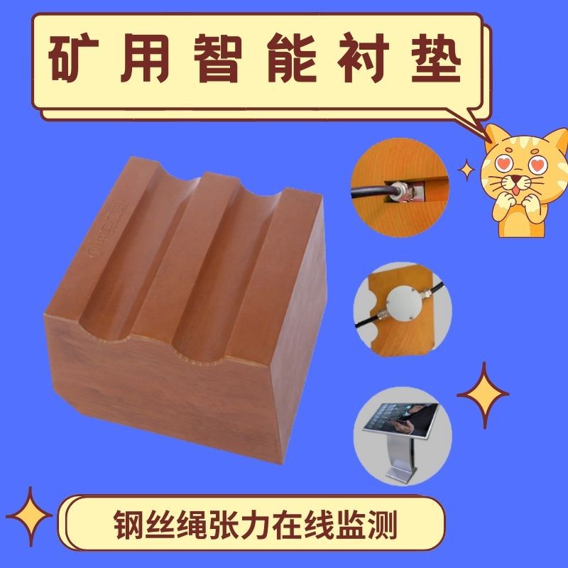 中实科技 河南能源提升机配套摩擦衬垫 保护钢丝绳 高比压衬块