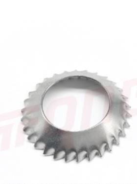 DIN798东明V304锁不XOL锈钢锥形锯齿紧垫片V型外锯齿漏斗垫圈M3-6