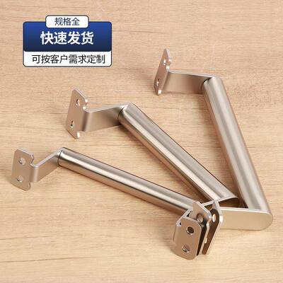 304不钢拉手柜门把手EOA锈抽手屉明装木拉门现代简约小拉家具实芯