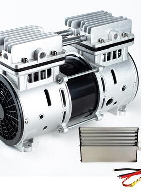 2穗科GZJ550DC技124V550W车载直流压缩机静音无油微型气泵锦小型