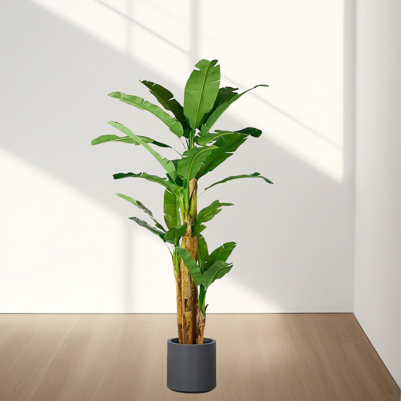 假绿植芭蕉树香蕉树仿真植物高端室内客厅装饰落地摆件大型仿真树