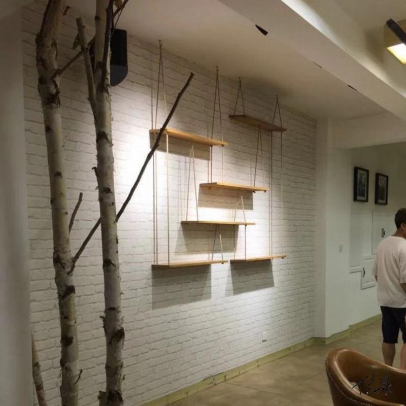 工风物置架壁挂RNY酒架餐厅吊架上架空业隔板架绿植挂墙墙空中吊
