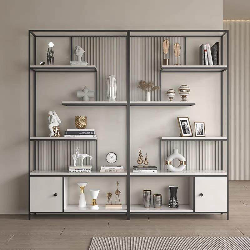 公品展司示架架落地书架客厅书房书架现代博古架简约办产公室铁艺,商业/办公家具,千层架,淘宝优惠券,粉丝福利购,淘宝优惠卷
