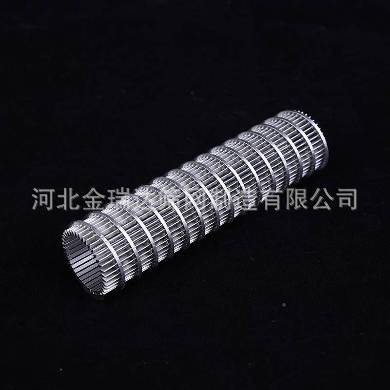 不锈管钢绕约网FXT翰逊楔形过滤304石油固液分离绕丝过滤丝干湿分