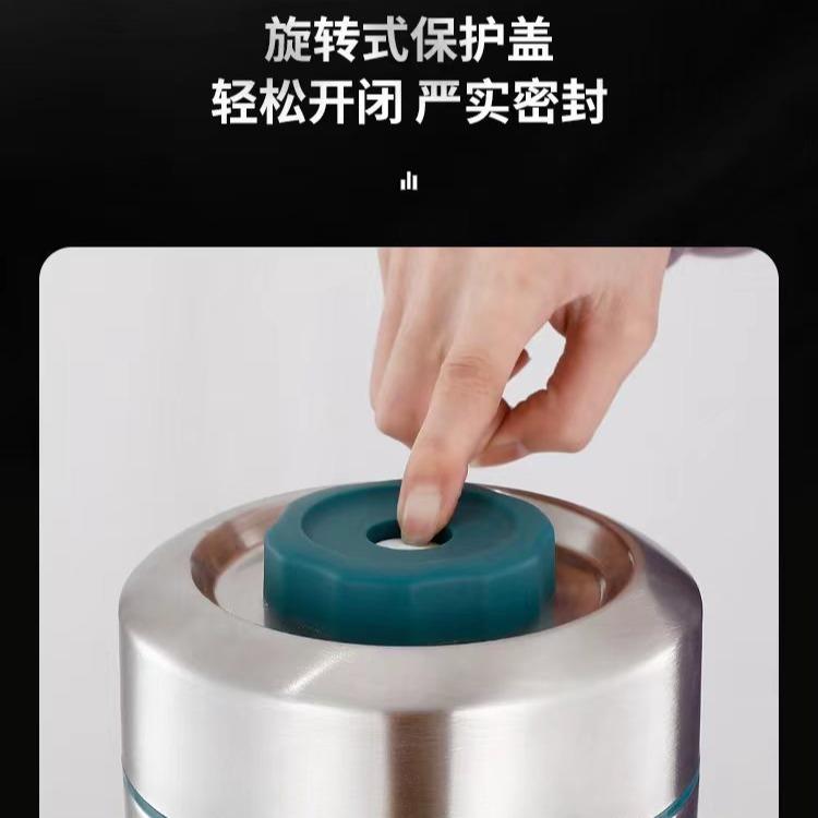 远发不锈钢真空保温饭盒TZY生大带饭餐上班手提盒多学层容量餐具
